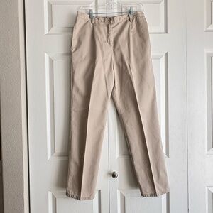 Pendleton Petite Khaki Pants Chinos Size 8 Casual Formal Wear Stylish